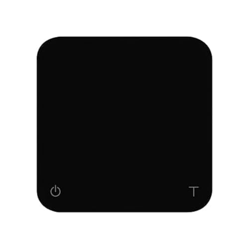 Acaia Pearl Digital Coffee Scale - Built-in Flow-Rate Indicator, USB-C Charging, Sunlight-Readable Display, 0.1g Accuracy, 2000g Capacity, Ideal for Pour Over Brewing, Color -Pitch Black