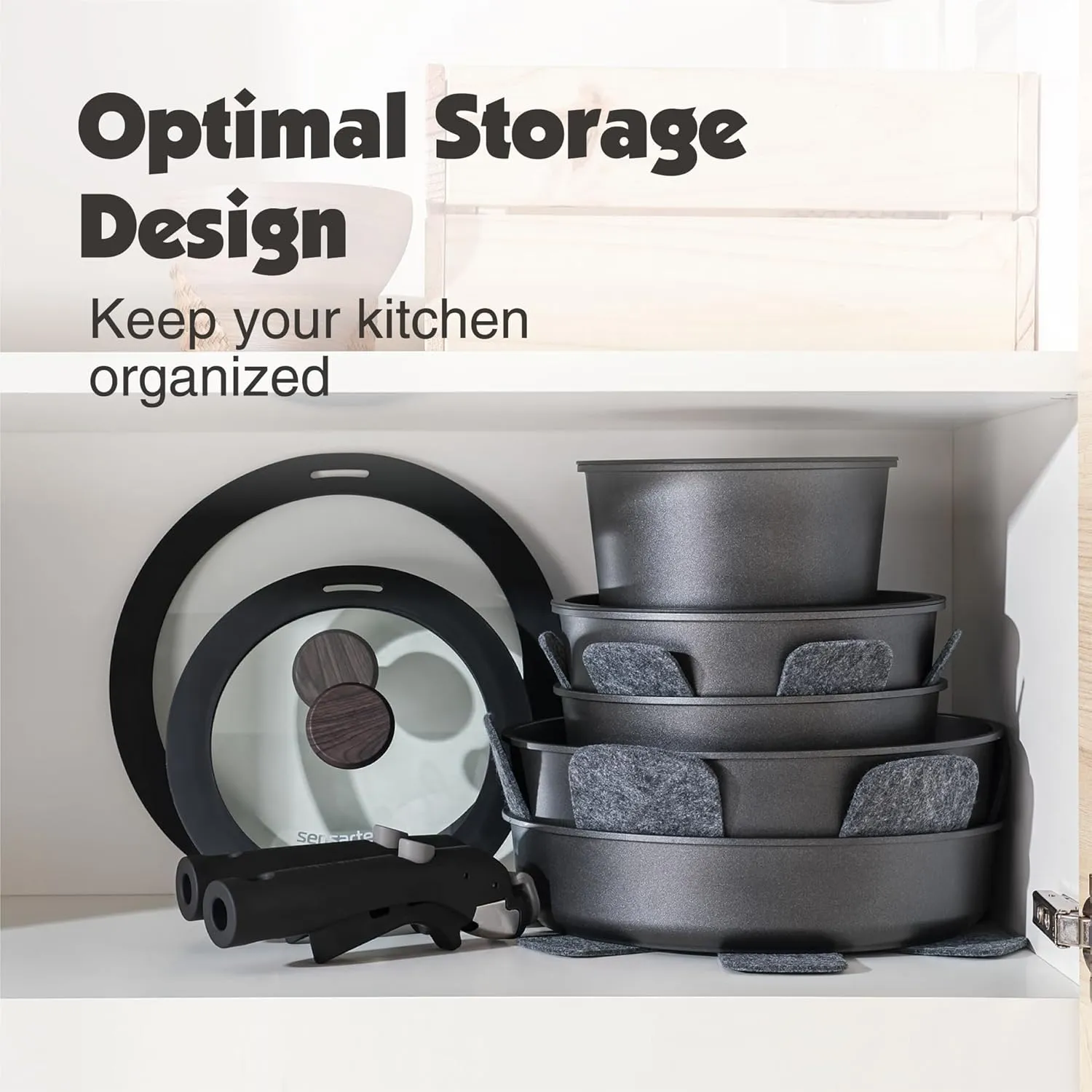 Premium Nonstick Cookware Set Induction - Image 4