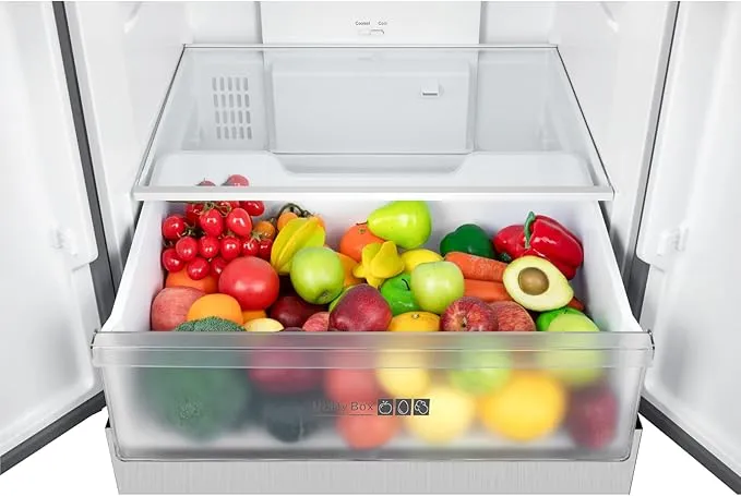 inox fridge freezer, quiet fridge freezer