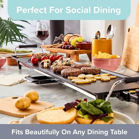 dinner party grill, healthy electric grill