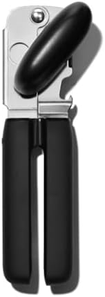 OXO Good Grips Soft-Handled Can Opener Black/Silver 1 Count (Pack of 1) 28081