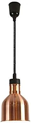 SYZG Food heat preservation lamp, HEATL commercial and residential heat lamp 275 W Food warmer Heat conservation Pendent Hanging chandelier Telescope adjustable length60-180 cm, Multicolor Optional