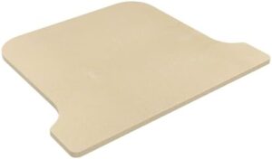SafBbcue T-Shape Cordierite Pizza Stone for Ooni Koda 16 - 20.4" x 16.7" x 0.6" - Beige