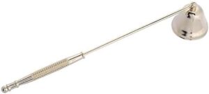 Walfront Gold Stainless Steel Candle Snuffer & Wick Trimmer