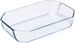 Pyrex Inspiration Eat Resistant Baking Dish, 27 x 18 cm, Clear, 2.1 Litre