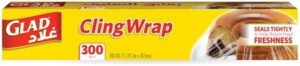 Glad Cling Wrap Plastic 300 sq. ft. Size 91.3m x 30.5cm 1pc