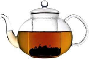 Verona Glass Teapot 1L