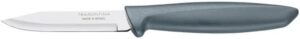 Tramontina Plenus 3 Inches Vegetable and Fruit Knife with Stainless Steel Blade and Gray Polypropylene Handle