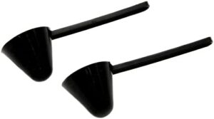 Chef Craft Coffee Scoop, Black, 2-Pack