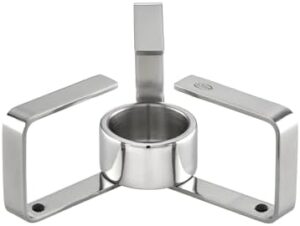 RÖSLE Tea Warmer, Tea Cosy with Non-Slip Rubber Feet, 18/10 Stainless Steel, Standard Tea Light, Foldable, Dishwasher Safe, 17 x 17 x 6 cm