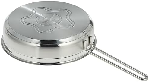 Korkmaz Alfa Grande 14 Pieces Stainless Steel Cookware Set, Induction Base Cookware Pots and Pans Set