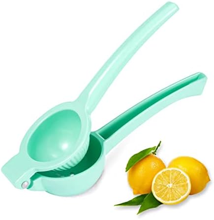 Y-me Manual Juicer Citrus Lemon Squeezer,Fruit Juicer Lime Press Metal,Professional Hand Juicer Kitchen Tool(yellow)