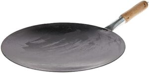 RAJ IRON TAWA WITH HANDLE, 35 CM , BLACK, IHT014 1 PC