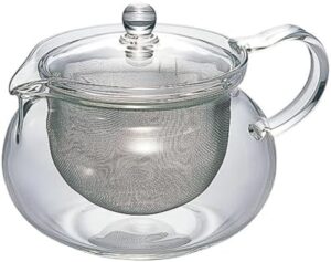 Hario Chacha Kyusu Maru Tea Pot 700ml transparent CHJMN-70T
