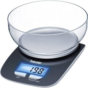 Beurer Kitchen Scale, Black, Small, 704.15