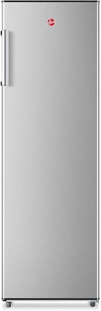 Hoover 245L Total No Frost Convertible Temp 2 In 1 Fridge-Freezer, 6 Drawer, Electronic Control, Inox Finish, 188L Net (245L Gross) – HSF-K245-S