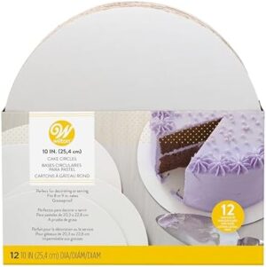Wilton 10-Inch White Round Cake Boards | 12-Pack