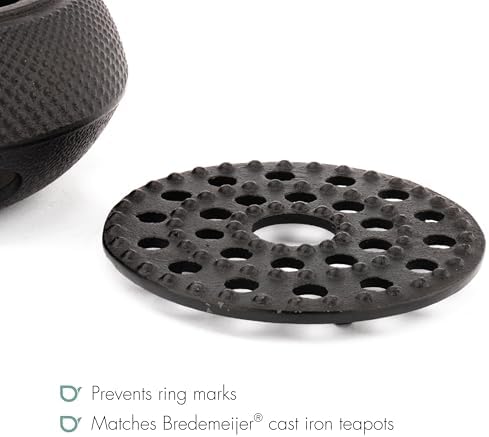 Bredemeijer Tea Warmer Jang, black, Cast iron, 1-Pack