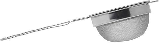 RAJ CLASSIC TEA STRAINER, 10 CM , SILVER, CTS004, Tea Sifter , Juice Strainer , Lime Strainer
