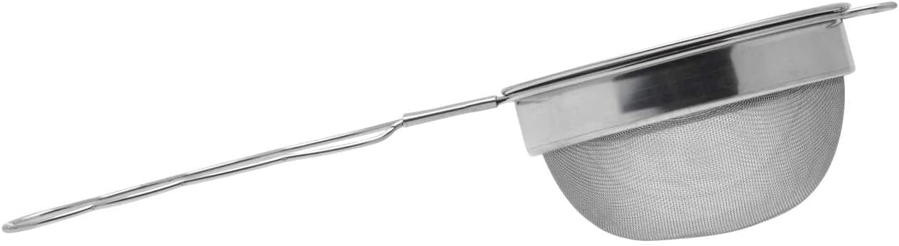 RAJ CLASSIC TEA STRAINER, 10 CM , SILVER, CTS004, Tea Sifter , Juice Strainer , Lime Strainer