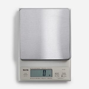Tanita KD-321 Digital Kitchen Scale 3Kg-Silver, Stainless Steel