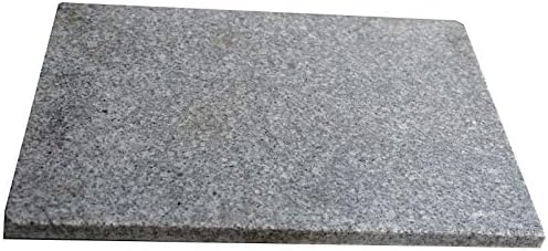 LAMAC CRAFTS - Rectangular Granite Pizza Stone/Baking Stone (50cm X 30cm)