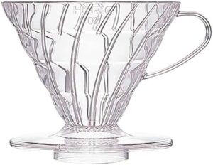 Hario V60 Glass Coffee Dripper Size 02 transparent VD-02T