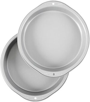 Wilton Round Pan Set, Grey, Wt-2105-985, Set Of 2