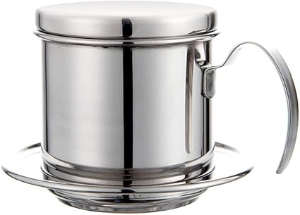Portable Stainless Steel Vietnamese Vietnam Drip Coffee Drippe Filter Coffee Filter Maker Brewer Cup Mug Kitchen Office