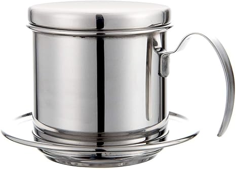 Portable Stainless Steel Vietnamese Vietnam Drip Coffee Drippe Filter Coffee Filter Maker Brewer Cup Mug Kitchen Office