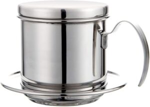 Portable Stainless Steel Vietnamese Vietnam Drip Coffee Drippe Filter Coffee Filter Maker Brewer Cup Mug Kitchen Office