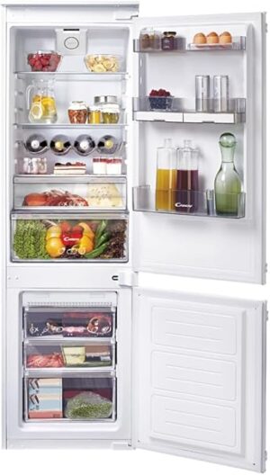 CANDY- 240 LTR 177 CM Built In Combi Refrigerator -CKBBF172 K White Color