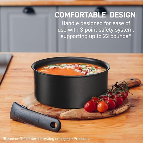 T-fal Ingenio Detachable Handle Cookware Set - 3 Piece