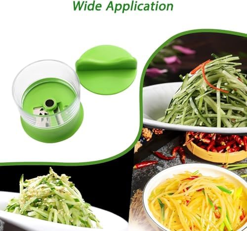 Handheld Spiralizer for Vegetable, Potato Spiral Cutter, Spaghetti Vegetable Spiral Slicer for Carrot, Fruit, Cucumber, Potato, Pumpkin, Zucchini, Noodle, Bpa Free, Without Electricity