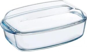 Pyrex 465A000/7144 Rectangular Casserole Dish 33 x 19 x 13 cm, 4,5 Liter