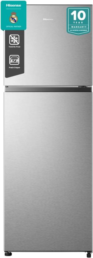 Hisense HTM60320D3 418 Litres Top Mount Refrigerator with Inverter Compressor No Frost Technology, Reversible Door