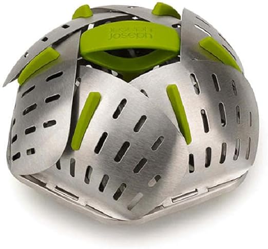 Joseph Joseph - 45033 Joseph Joseph Bloom Stainless-Steel Steamer Basket Folding, One-Size