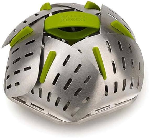 Joseph Joseph - 45033 Joseph Joseph Bloom Stainless-Steel Steamer Basket Folding, One-Size