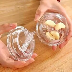New Multifunctional Garlic Crusher Manual Garlic Press Roll Chopper Home Appliance Kitchen Gadgets Accessories,7.5 * 4cm