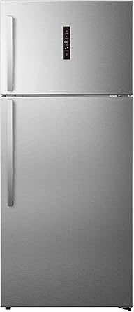 Hisense RT729N4ASU1 - Two Door Top 557L Freezer Fridge, Super Freeze, Easy Approach Drawers, Total No Frost, 79.4x72.6x185.2 cm (LxWxH), Silver, 1 Year Full & 5 Years Compressor Manufacturer Warranty