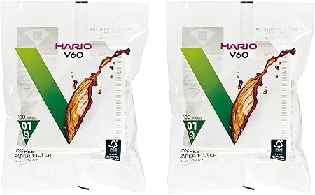 Hario V60 Paper Coffee Filters (Size 01)