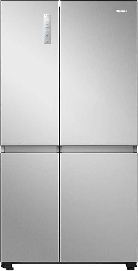 Hisense RS3N668SAI3 869 Liters Side by Side Refrigerator with Wifi Connectivity, Inverter Compressor, No Frost Technology