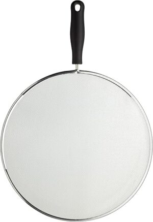 KitchenCraft Wire Large Splatter Screen 28cm, Sleeved