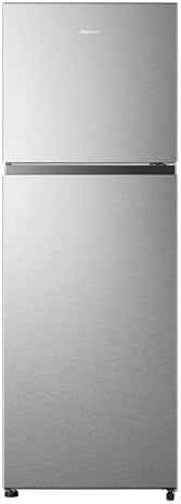Hisense RT418N4ASU Top Mount Refrigerator 320L Net Capacity, Twist ice maker, No Frost, Moisture Fresh Crisper, LED interior light,Deodorizing Filter,Multi Air Flow,Silver