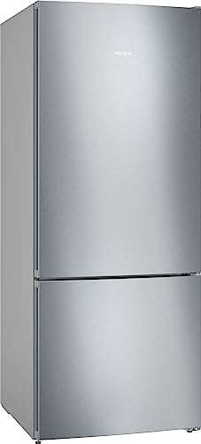 Siemens iQ300, 578 Litres Bottom Mount Freestanding Refrigerator, German Engineering, Silver Inox, 1 Year Warranty, KG76NVI31M