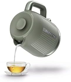 Kenwood Dusk Electric Kettle, 360° Swivel Base, Water Level Indicator, Cord Storage, Boil-Dry Protection, Removable Filter, Capacity 1.7L, ZJP30.000GN, 3000W, Olive Green
