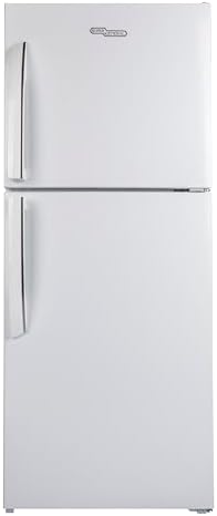 Super General 255 Liters Top Mount Refrigerator Freezer SGR255E, No Frost, 182 Liters Net Capacity, Reversible Door, Electronic Temperature Control 55 x 56 x 133.8 cm (WxDxH), White, 1 Year Warranty