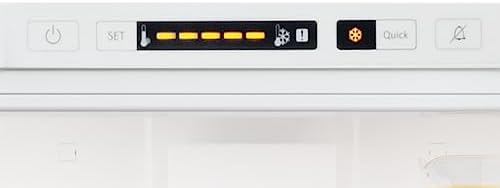 Beko Integrated Fridge Freezer (Freezer Bottom) 300 Liter Capacity, No Frost, ProSmart Inverter Compressor, White BCN130