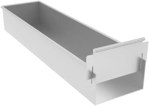 Rectangle Cake Pan, Nonstick Tiramisu Pan, Cake Baking Tray, Rectangular Box Cheese Baking Tray, Rectangle Cake Mold, Tiramisu Dessert Making Molds, Cheesecake Pan Mousse Cake Mold (Removable)