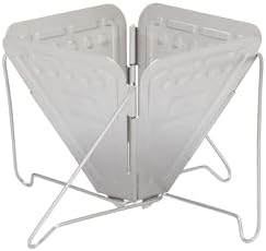 Snow Peak’s Collapsible Coffee Drip, CS-113, Stainless Steel, Made in Japan, Lifetime Product Guarantee, Lightweight, Compact for Camping or Backpacking